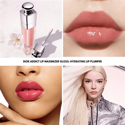 Dior Addict Lip Maximizer: hydrating and plumping gloss .